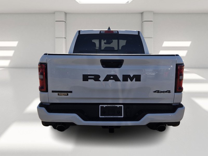 New 2026 Bright White Clear-Coat Exterior Paint RAM BIG HORN 4X4 CREW CAB 5