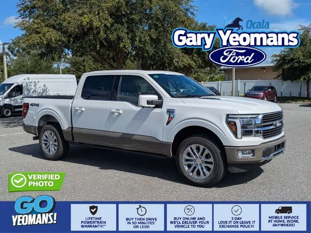 Used 2025 Star White Ford King Ranch image 1