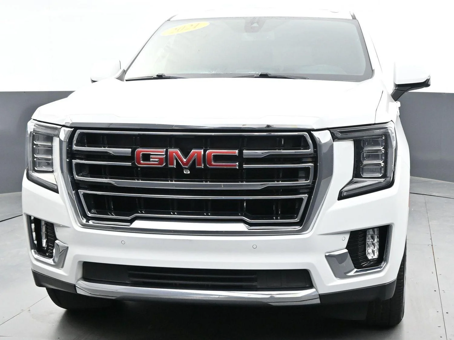Used 2021 Summit White GMC SLT image 2