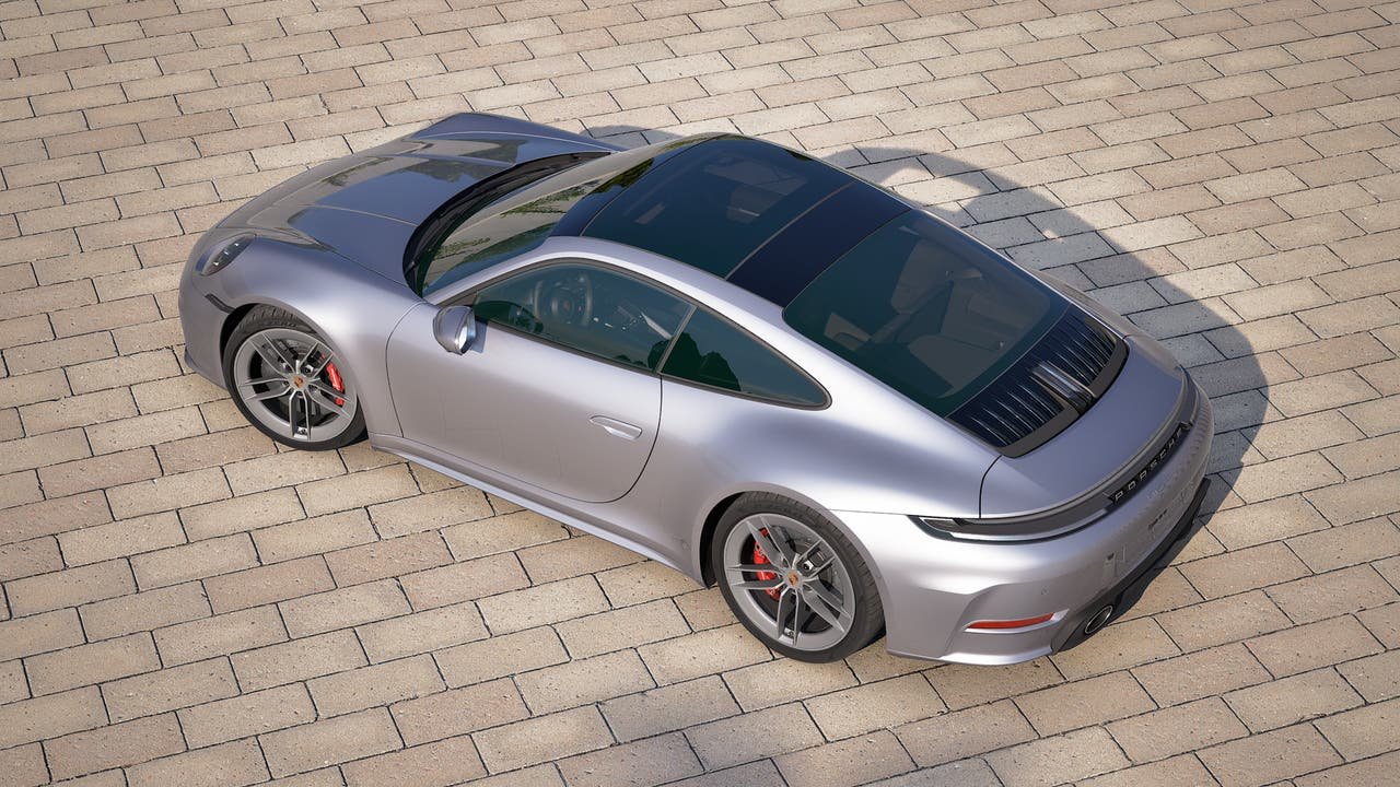 New 2026 GT Silver Metallic Porsche Carrera S image 4