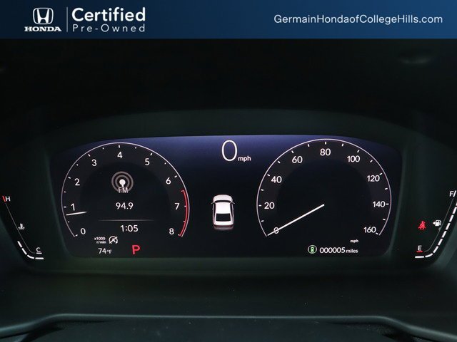 Certified Used 2024 Canyon River Blue Metallic Honda EX image 27