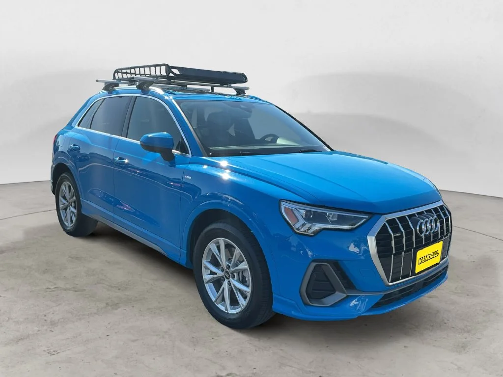 Used 2022 Blue Audi Premium Plus image 5
