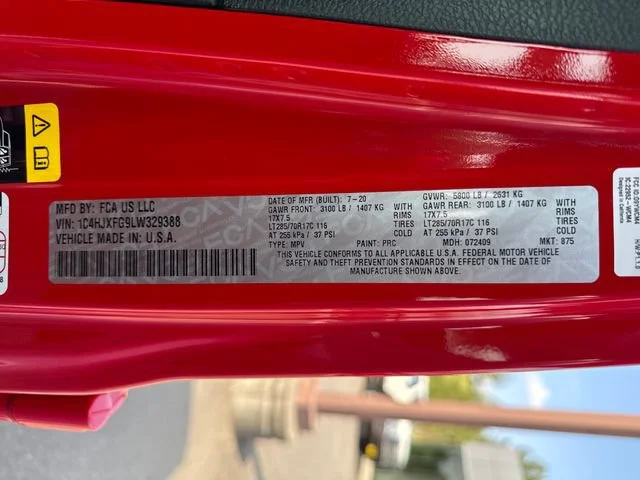 Used 2020 Firecracker Red Clearcoat Jeep Unlimited Rubicon image 16
