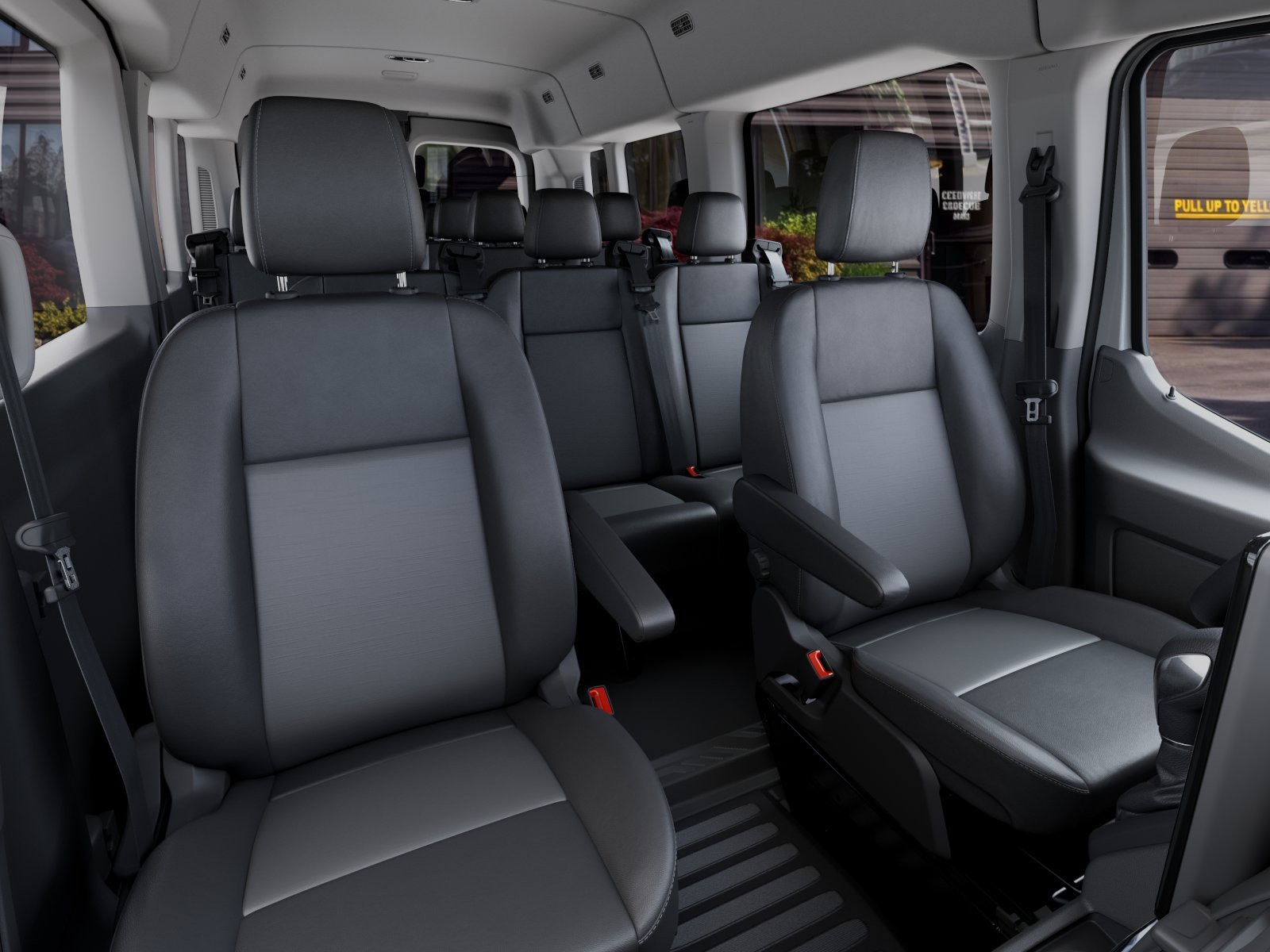 New 2027 Oxford White Ford Passenger Van XL image 10