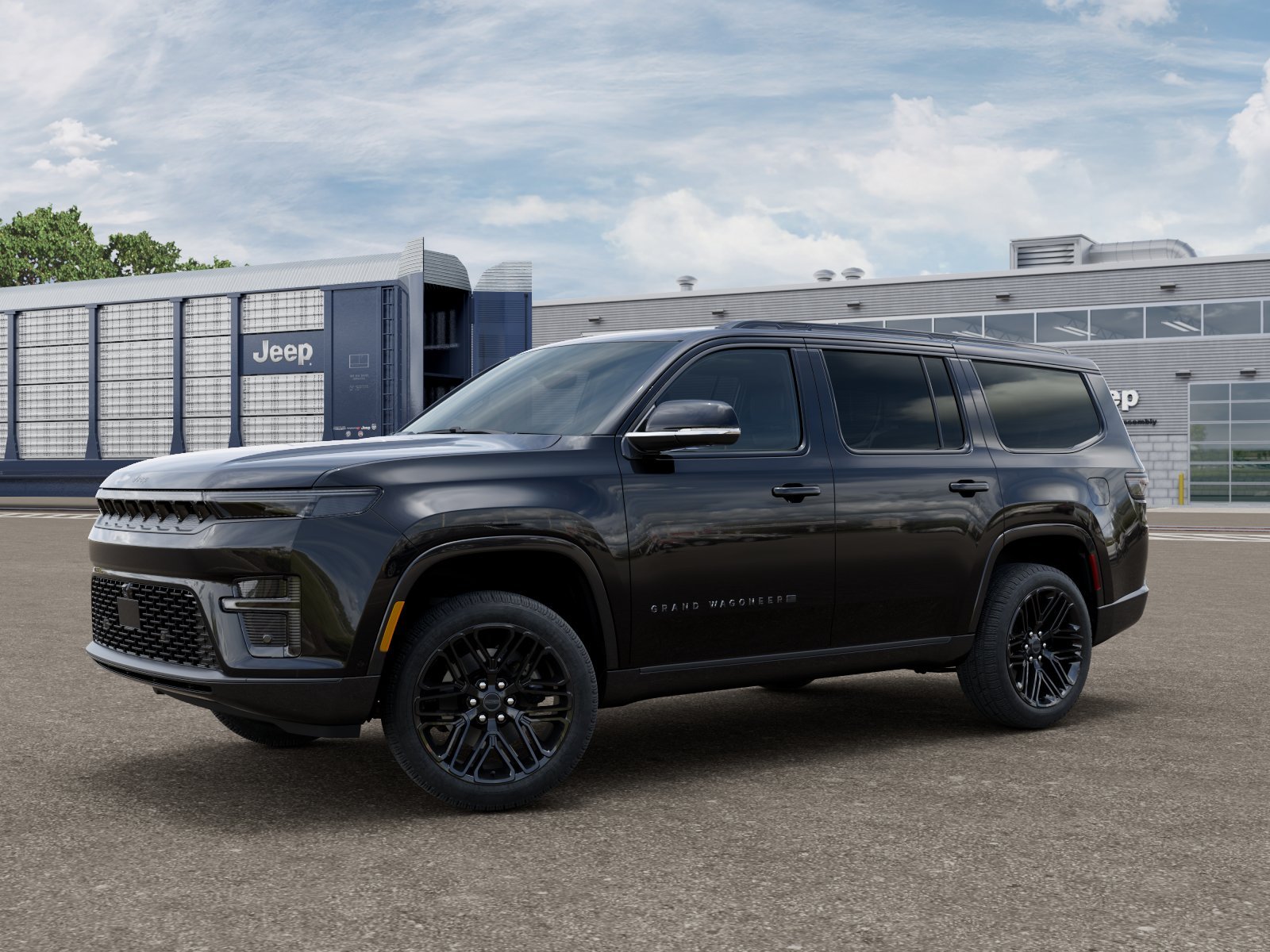 New 2026 High Gloss Black Exterior Paint Jeep Grand Wagoneer image 1