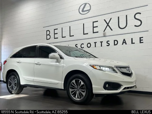Used 2017 White Acura Advance Package image 2