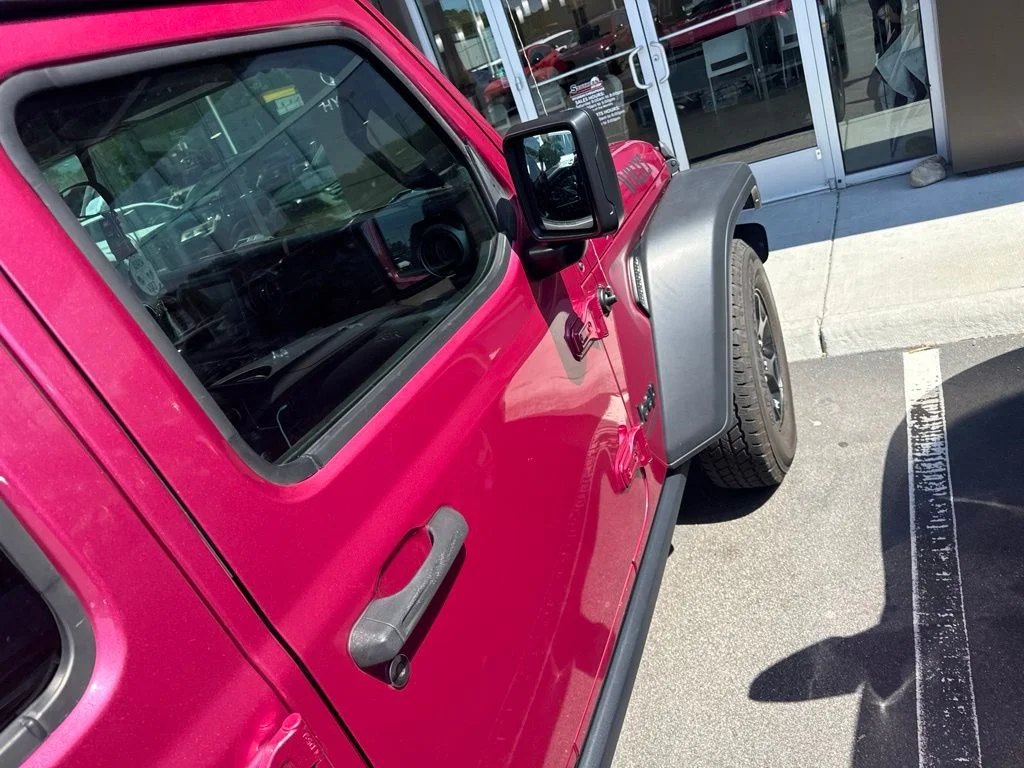 Used 2022 Red Jeep Unlimited Willys image 14