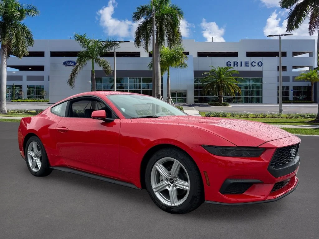 New 2026 Red Ford EcoBoost image 1