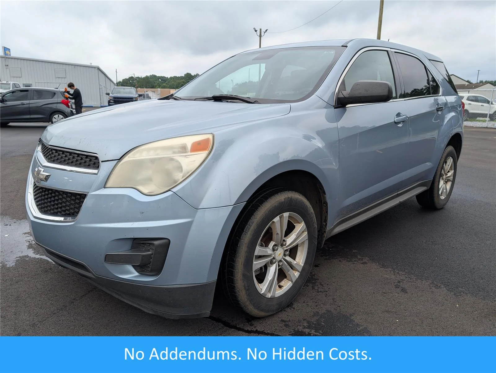 Used 2015 SILVER TOPAZ METALLIC Chevrolet LS image 1