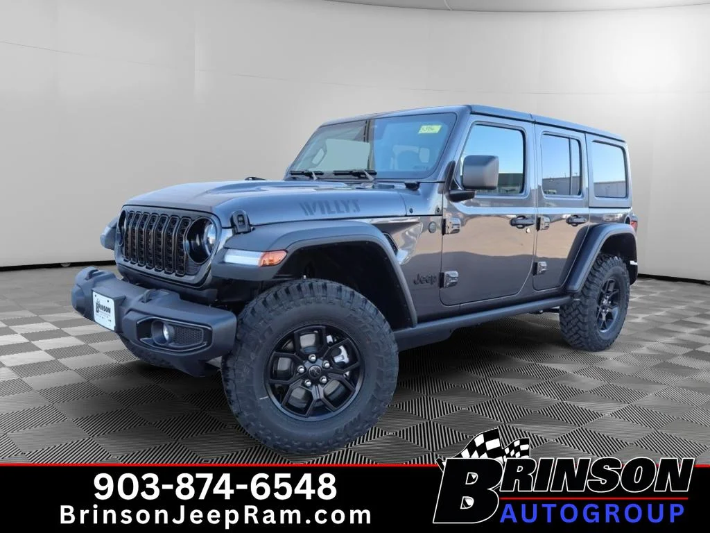 Used 2026 Granite Crystal Metallic Clearcoat Jeep Willys image 1