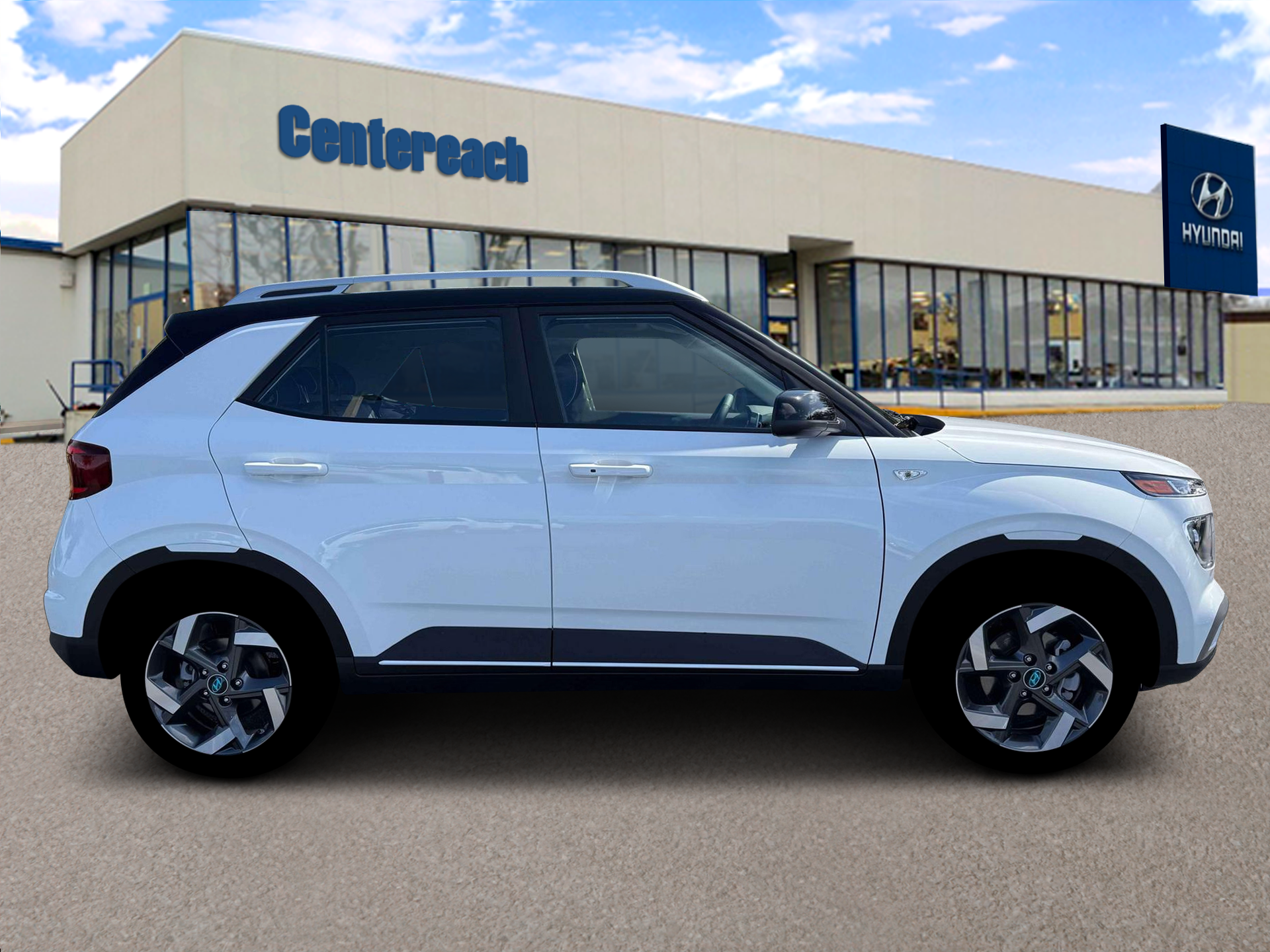 New 2026 Lunar White w/Black Roof Hyundai SEL w/Two-Tone Roof image 9