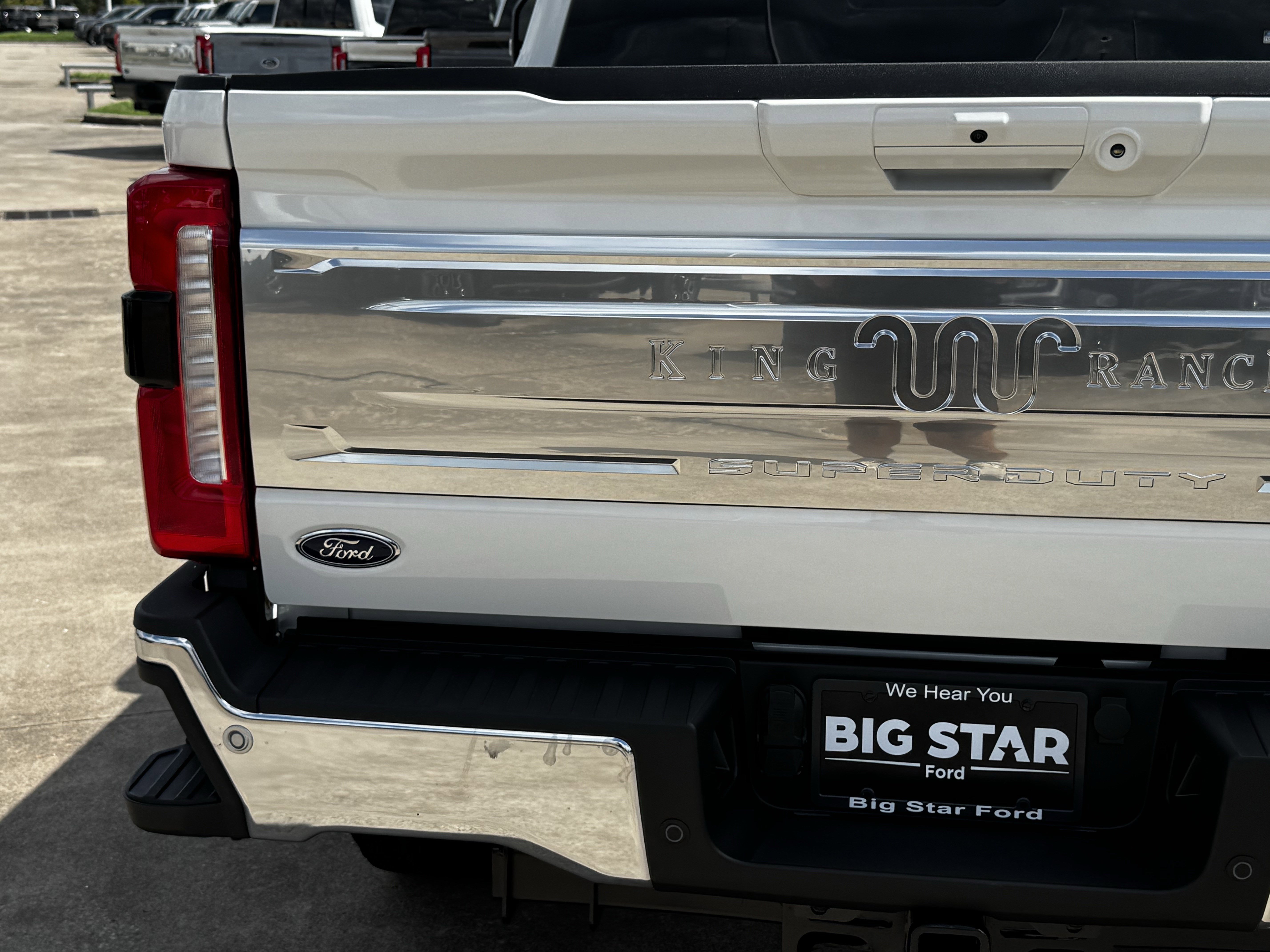 New 2026 Star White Metallic Tri-Coat Ford King Ranch image 10