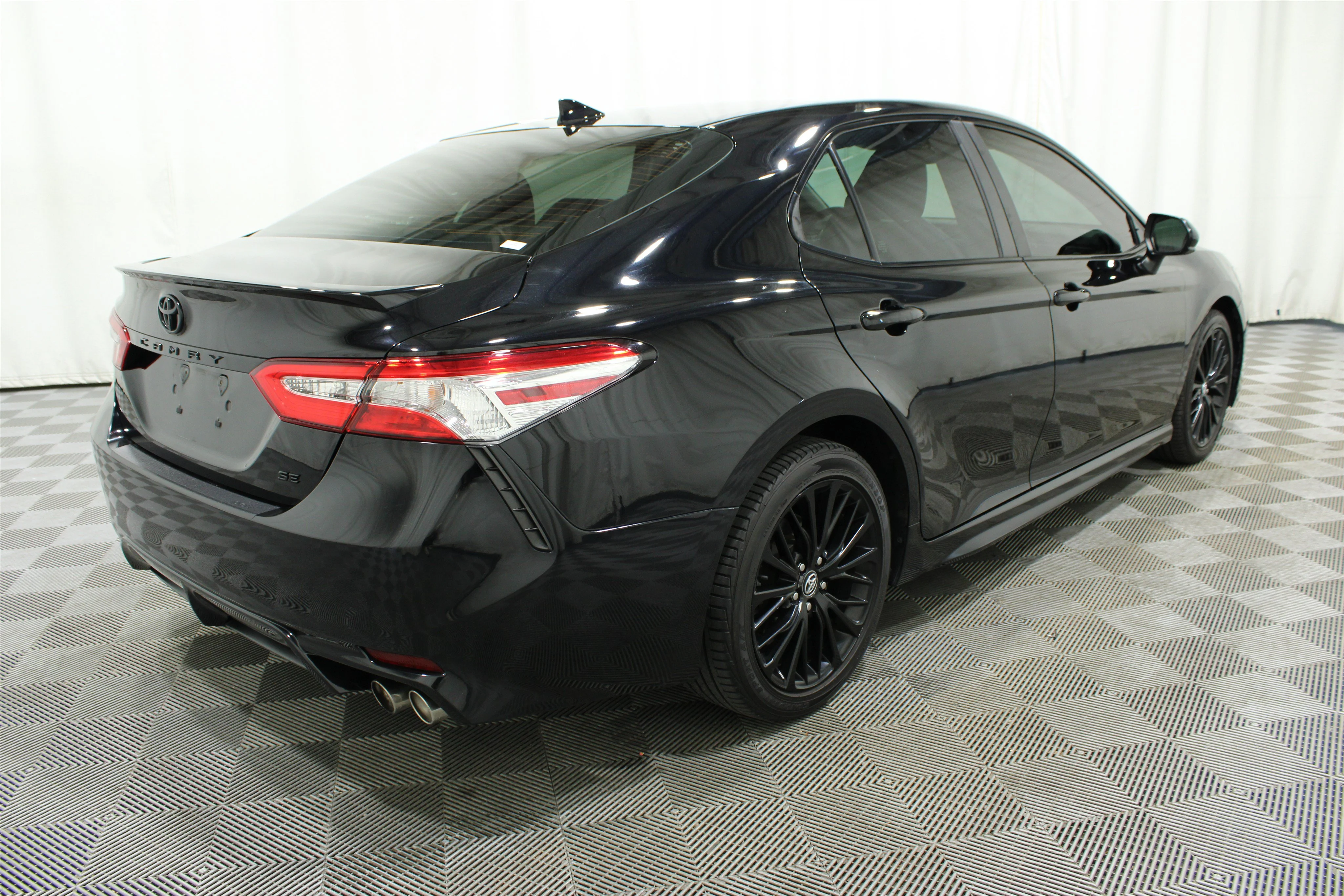 Used 2020 Midnight Black Metallic Toyota SE Nightshade image 27