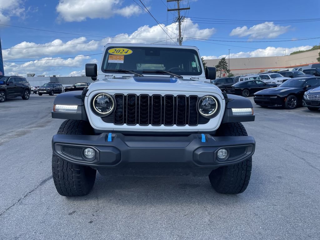 Used 2024 White Jeep Rubicon 4xe image 5