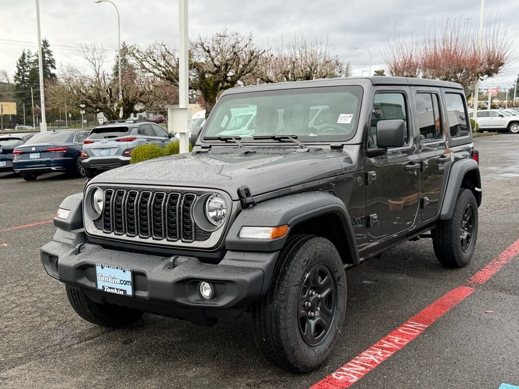New 2026 Granite Crystal Metallic Clearcoat Jeep Sport image 4