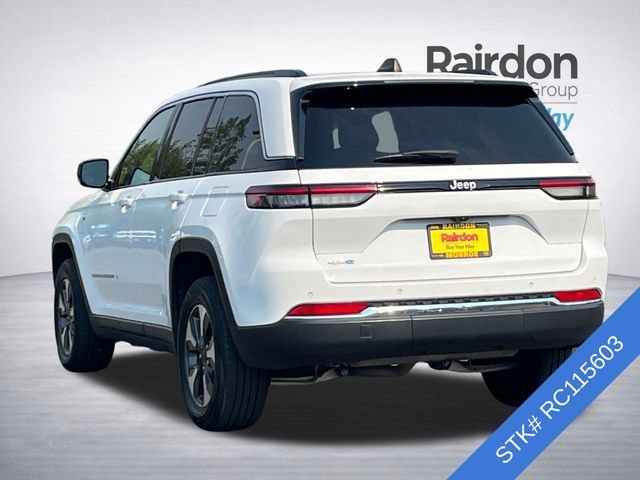 Used 2024 Bright White Clearcoat Jeep 4xe image 4