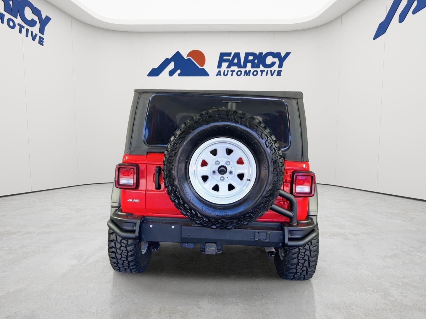 Used 2021 Firecracker Red Clearcoat Jeep Rubicon image 4