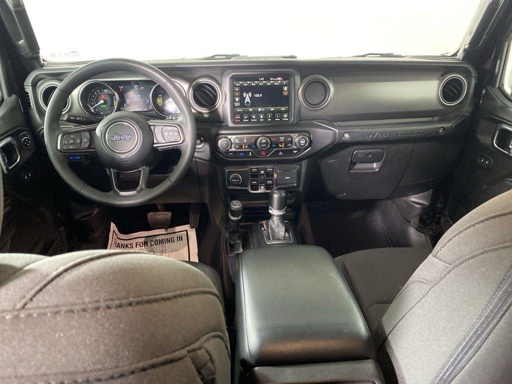 Used 2023 Black Clearcoat Jeep Base 4xe image 17