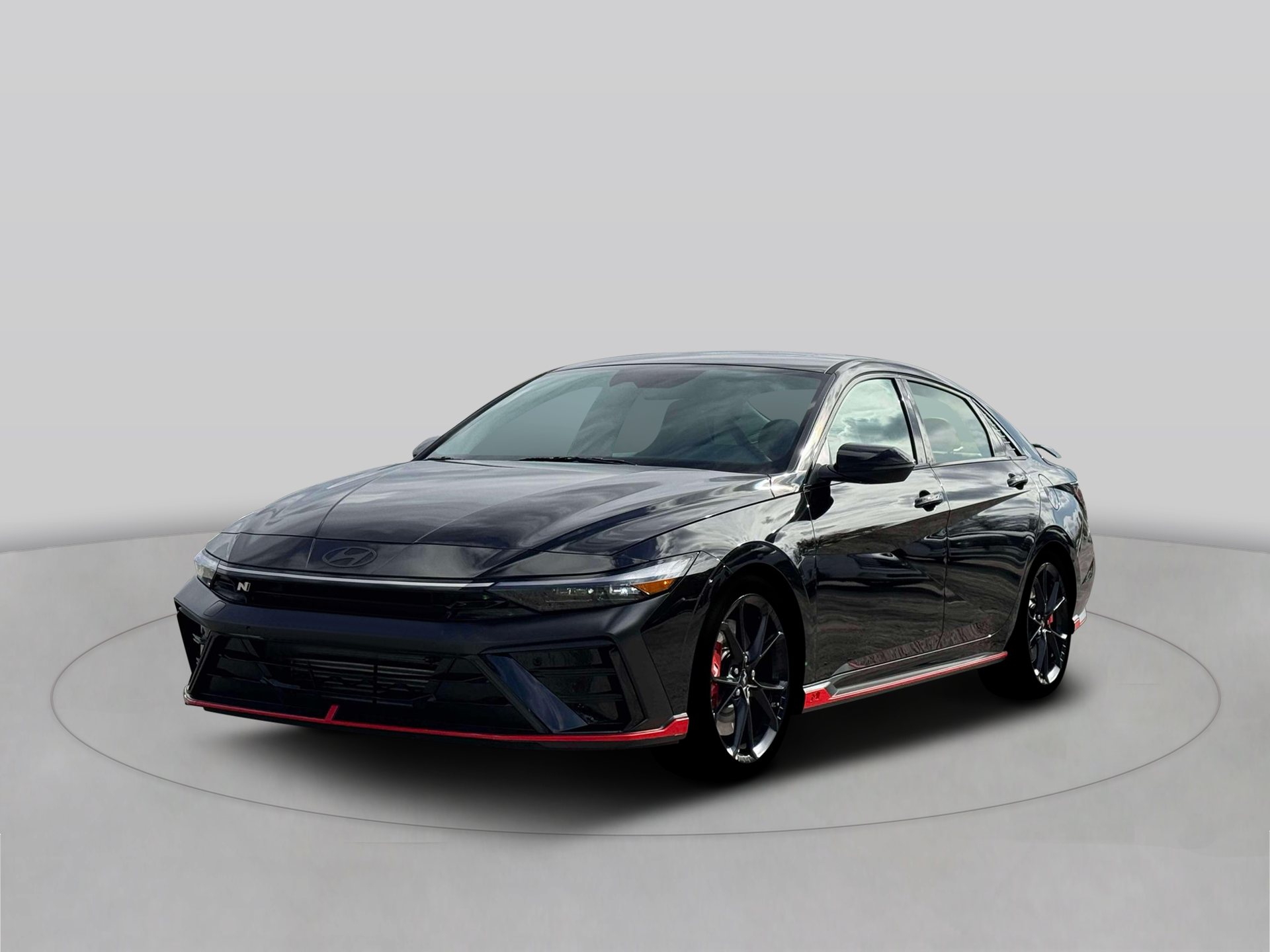 New 2026 Black Hyundai Sedan image 1