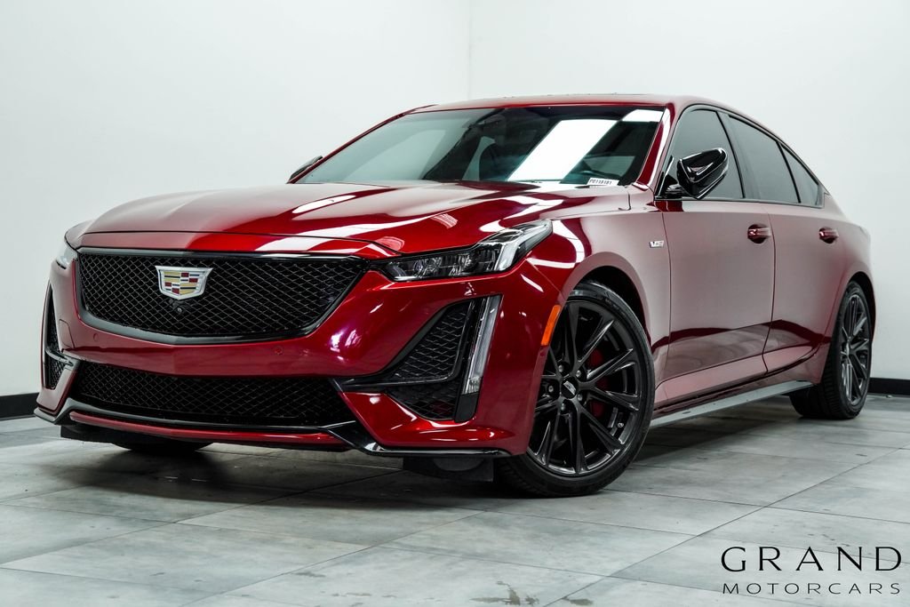 Used 2023 Red Cadillac V-Series image 1