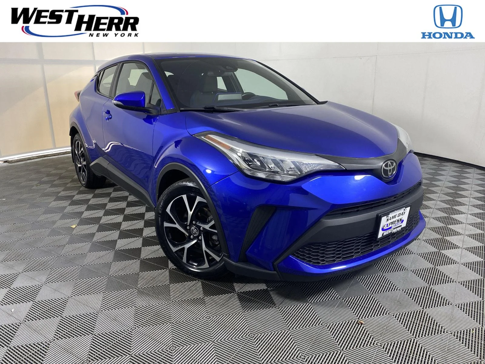 Used 2021 Blue Eclipse Metallic Toyota XLE image 1