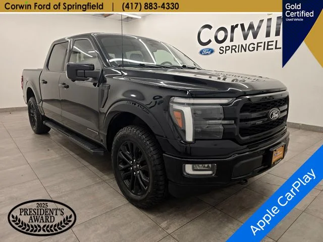 Certified Used 2024 Agate Black Metallic Ford Lariat image 7