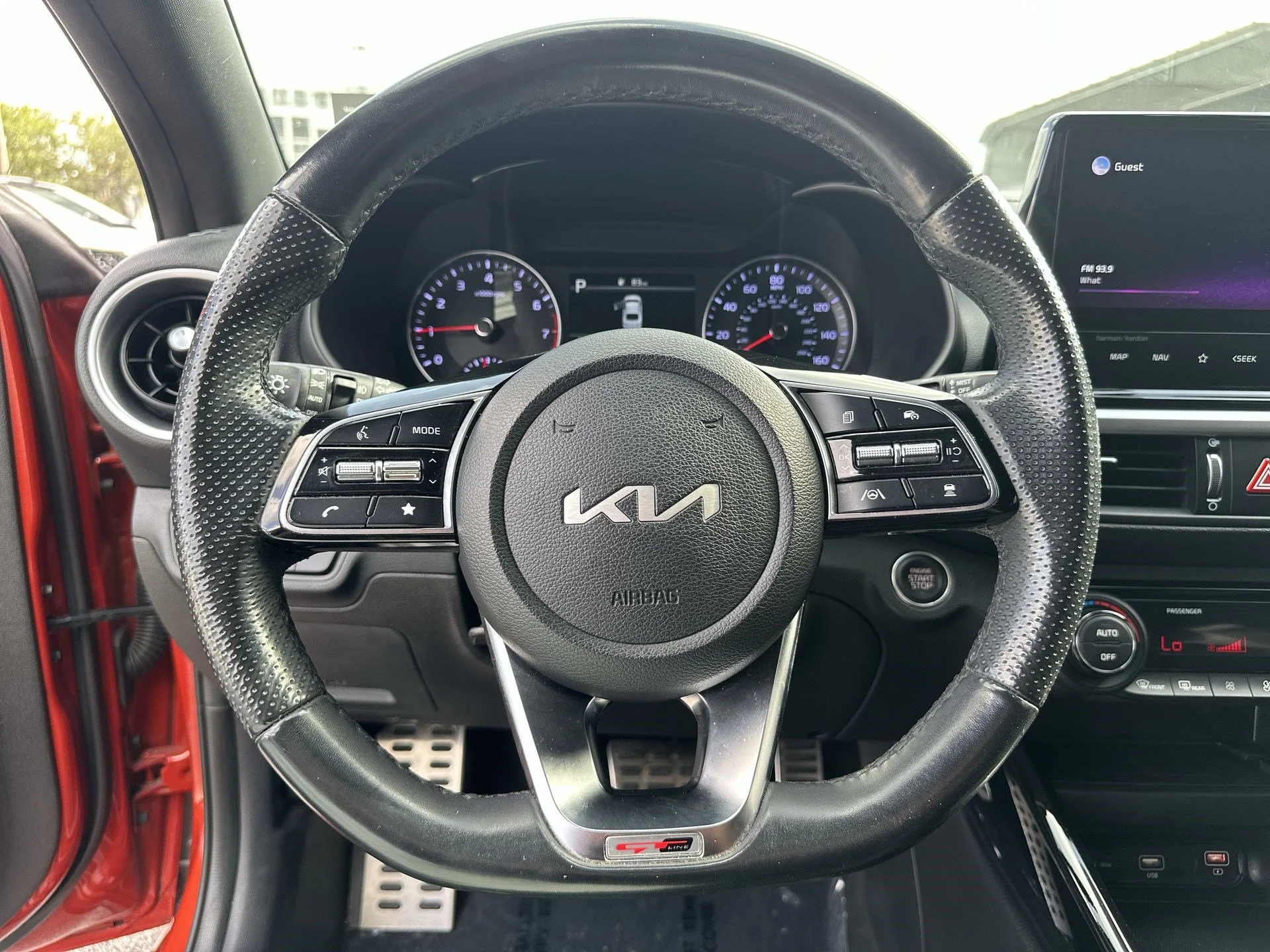 Certified Used 2022 Fire Orange Kia GT-Line image 11