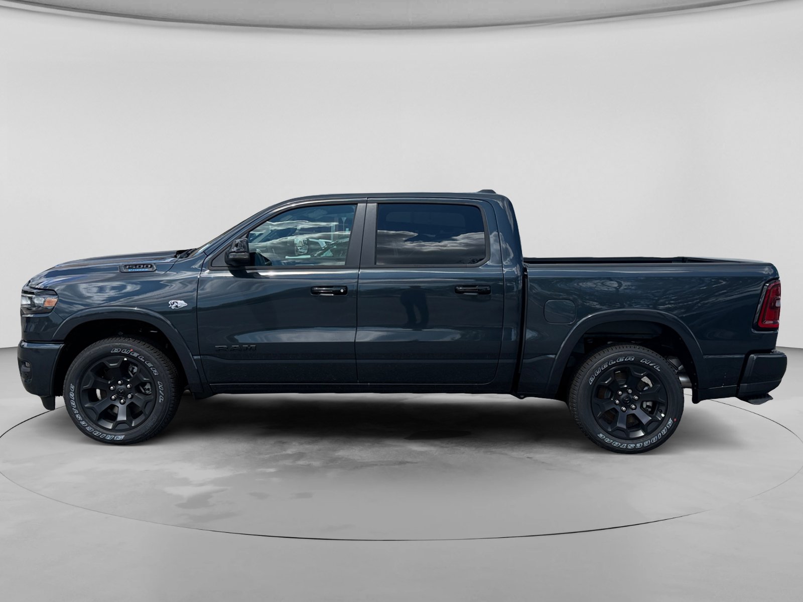 New 2026 Forged Blue Metallic Exterior Paint RAM Big Horn/Lone Star image 2