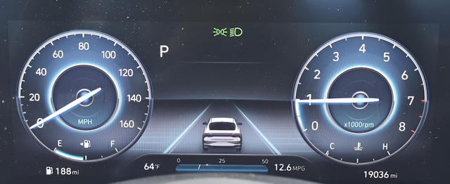 Used 2023 Blue Hyundai Limited image 22