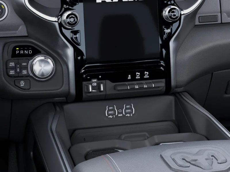 New 2026 Bright White Clear-Coat Exterior Paint RAM Laramie image 57