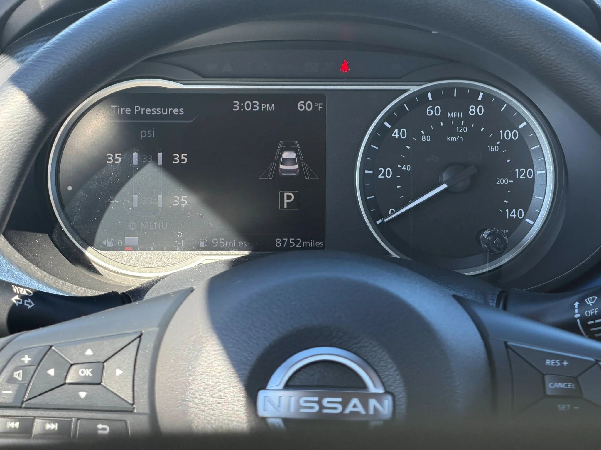 Used 2025 Scarlet Ember Tintcoat Nissan SV image 15