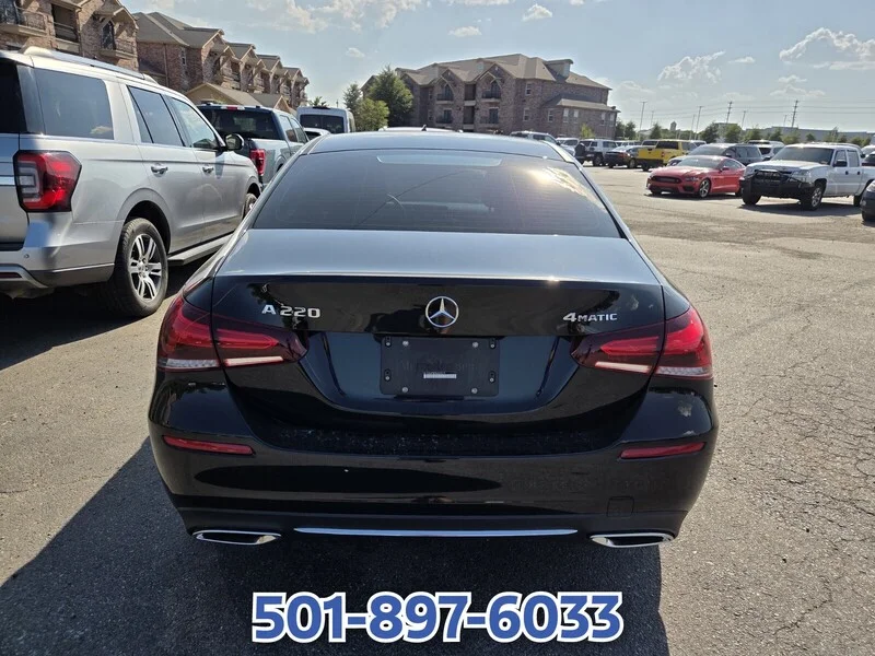 Used 2022 BLACK MERCEDES-BENZ A 220 4MATIC® SEDAN image 5
