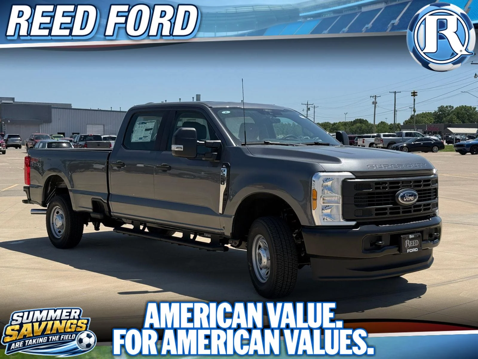 New 2026 Carbonized Gray Metallic Ford XL image 1