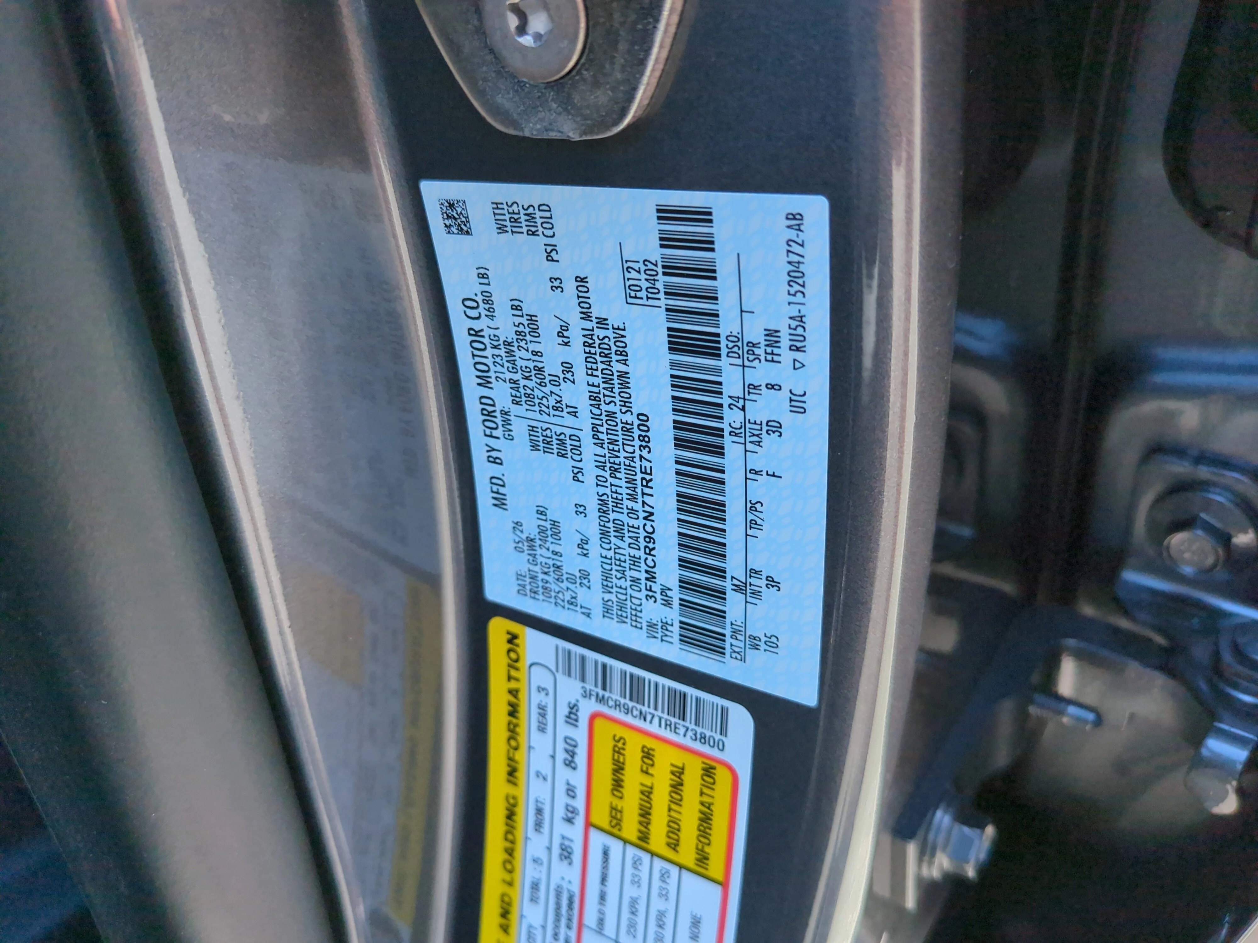 New 2026 Carbonized Gray Metallic Ford Outer Banks® image 35