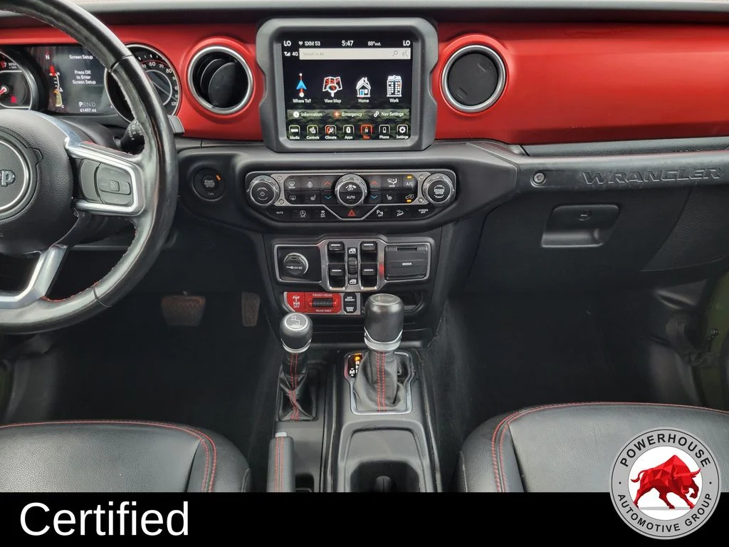 Used 2021 Green Jeep Unlimited Rubicon image 20