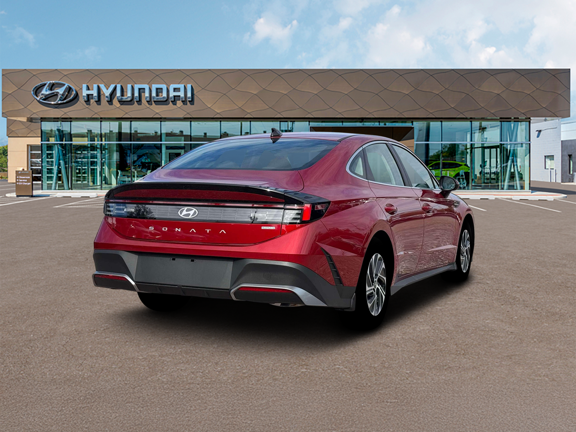 New 2026 Red Hyundai Blue image 7
