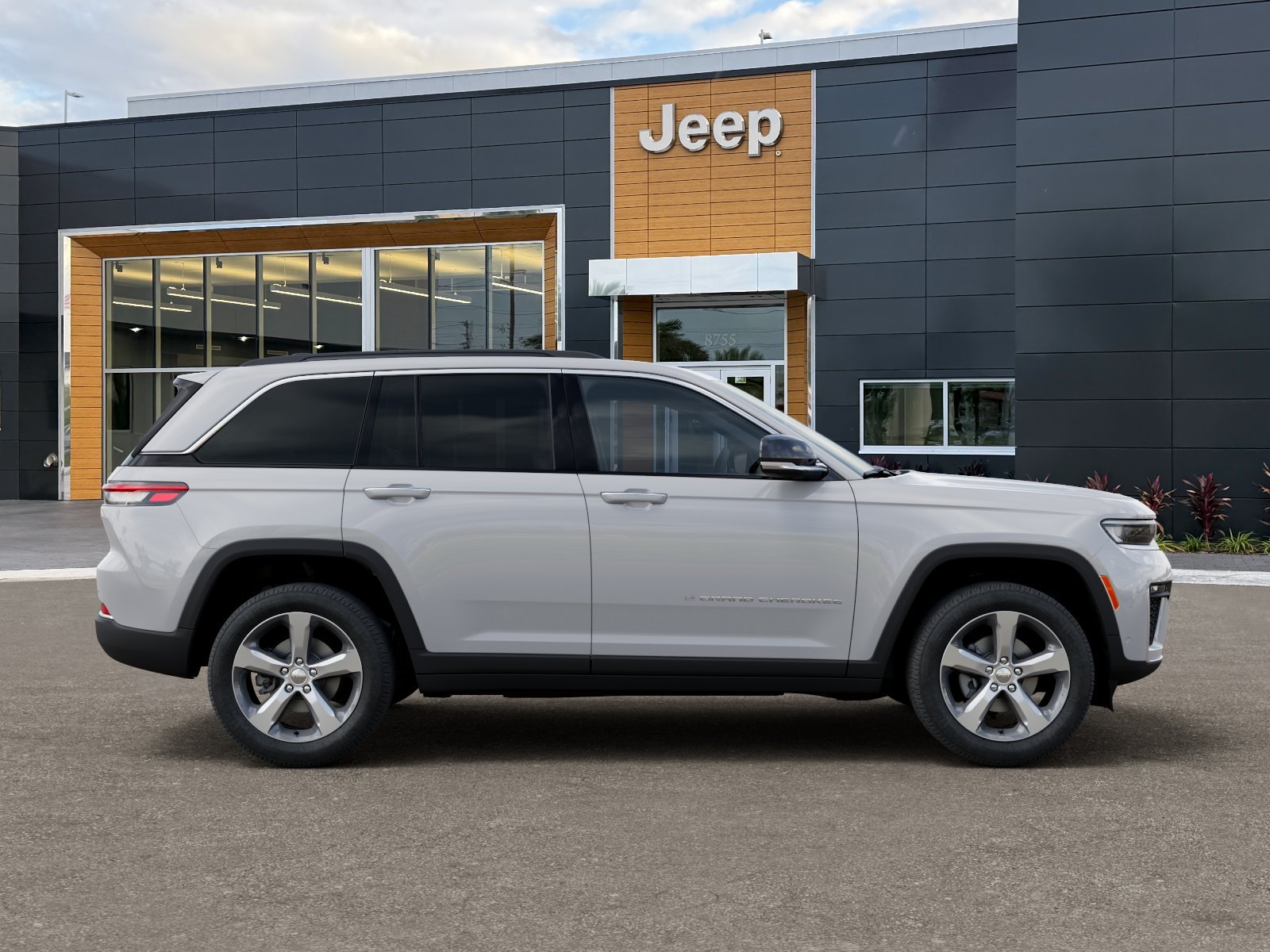 New 2026 Bright White Clear-Coat Exterior Paint Jeep Limited image 55