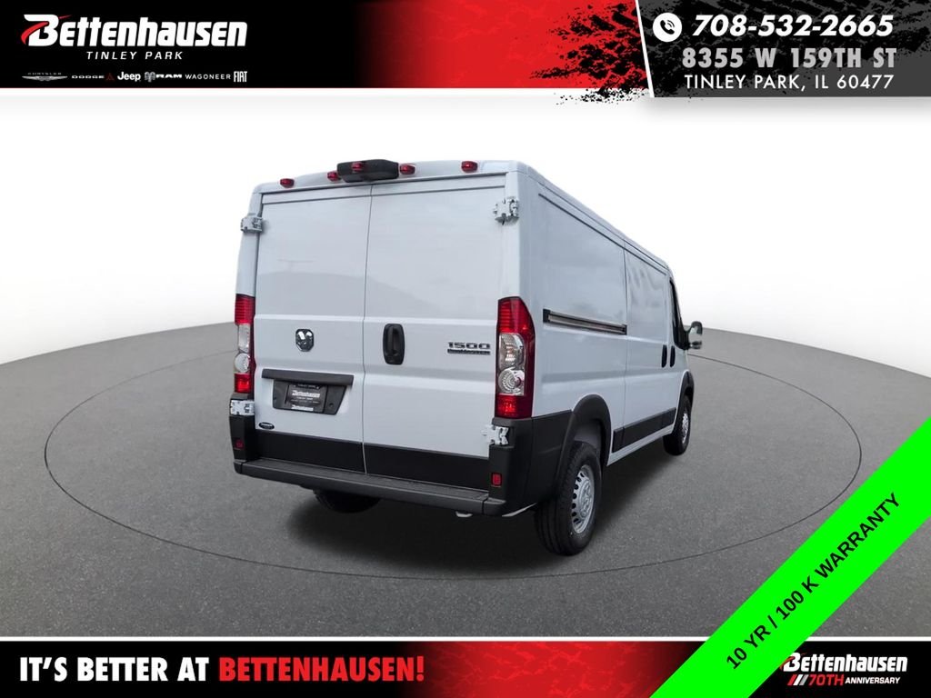 New 2026 Bright White Clearcoat RAM Low Roof image 8
