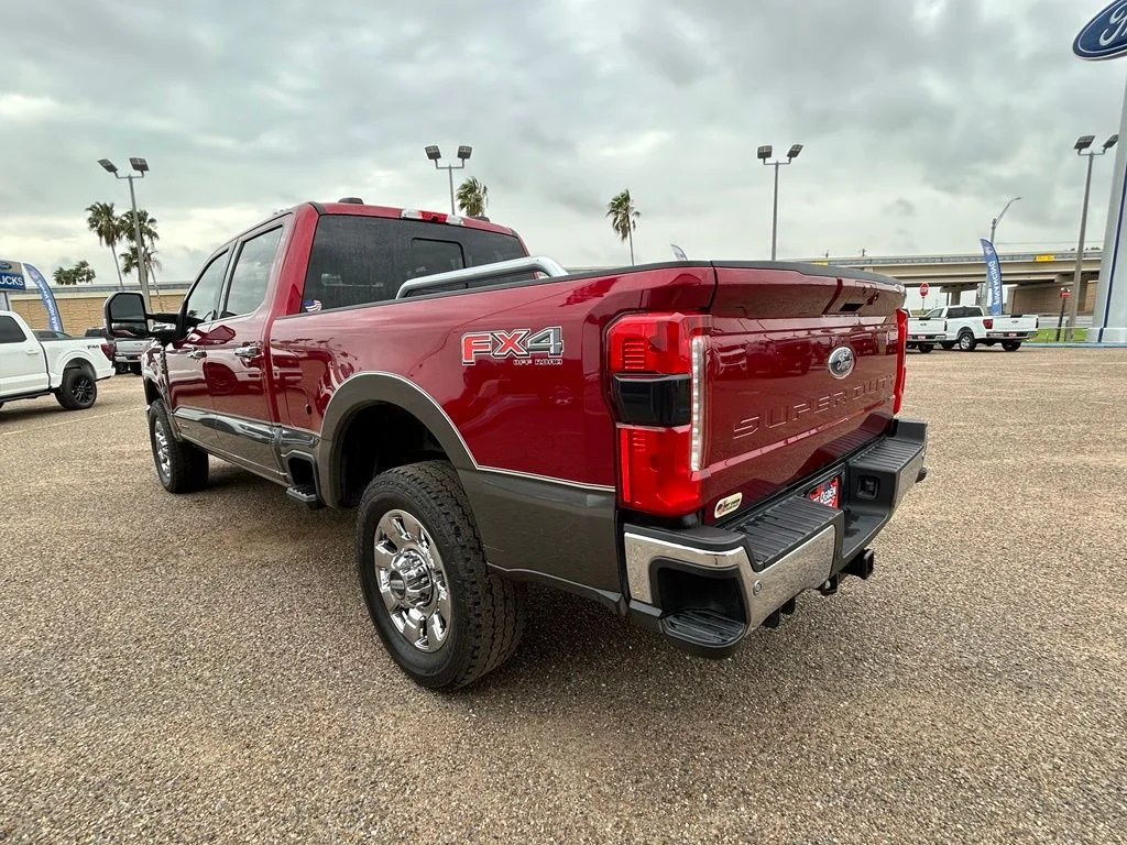 Used 2025 Red Ford Lariat image 4