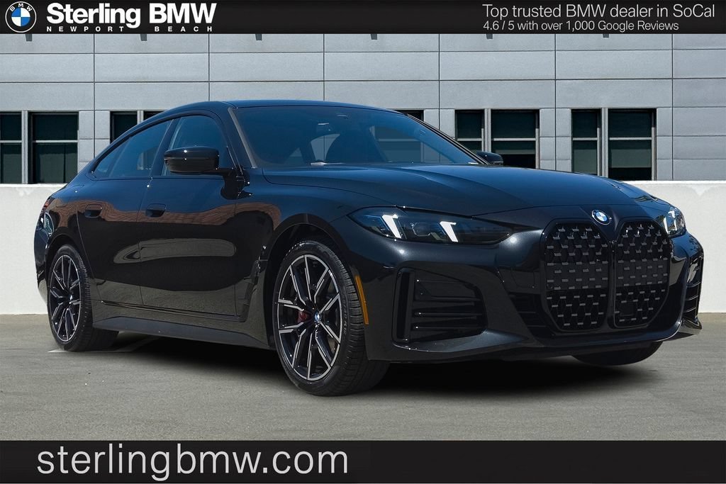 New 2026 Black Sapphire Metallic BMW 430i Gran Coupe image 1