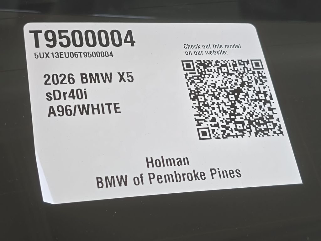 New 2026 Mineral White Metallic BMW sDrive40i image 17