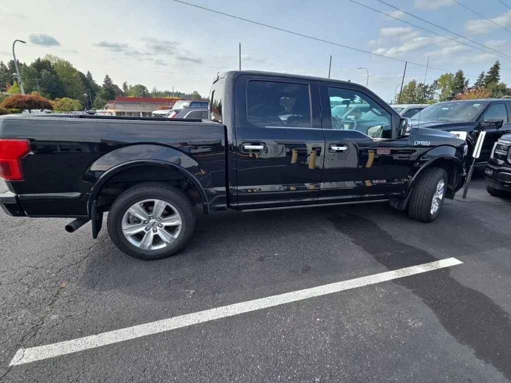 Used 2019 Agate Black Metallic Ford Platinum image 4