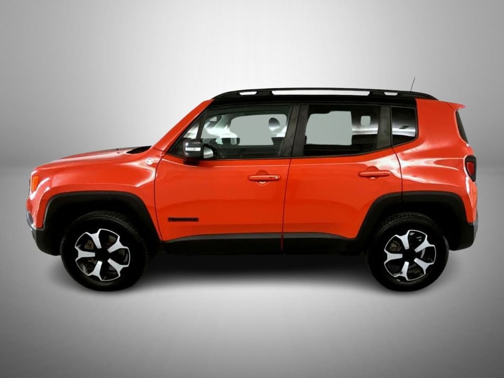 Used 2021 Orange Jeep Trailhawk image 8