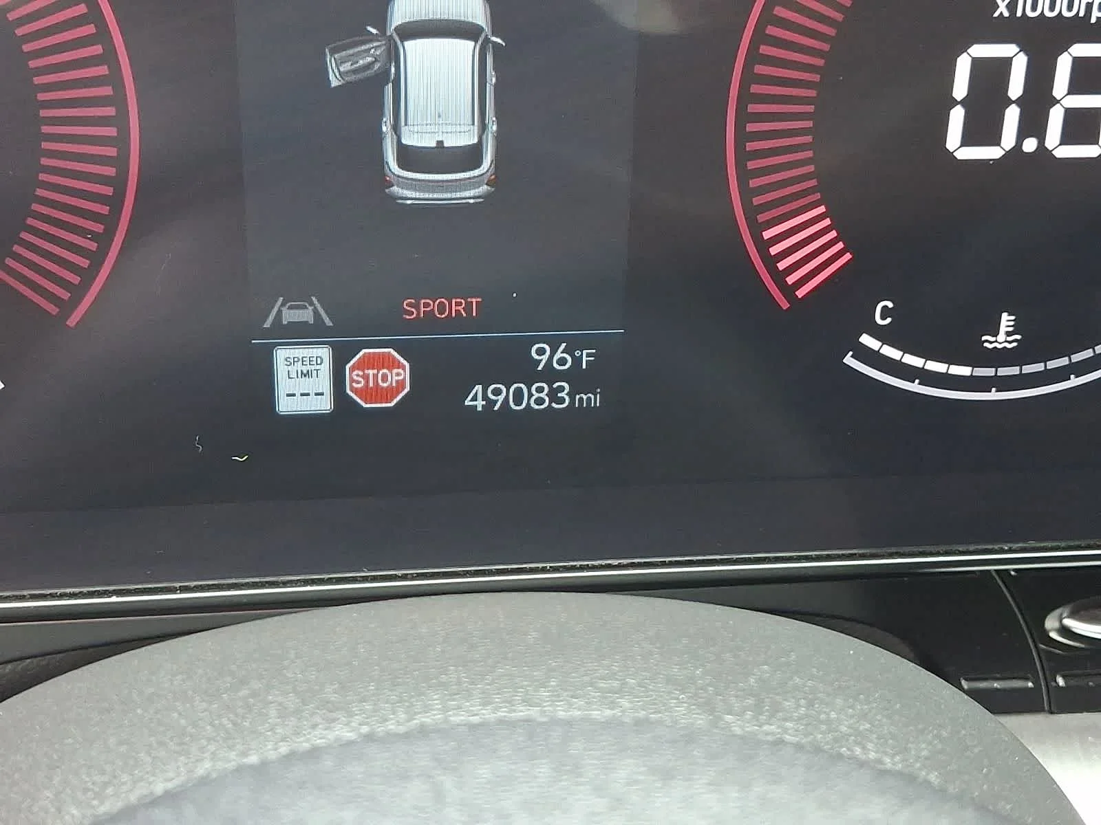 Used 2025 Denim Blue Hyundai SEL image 23