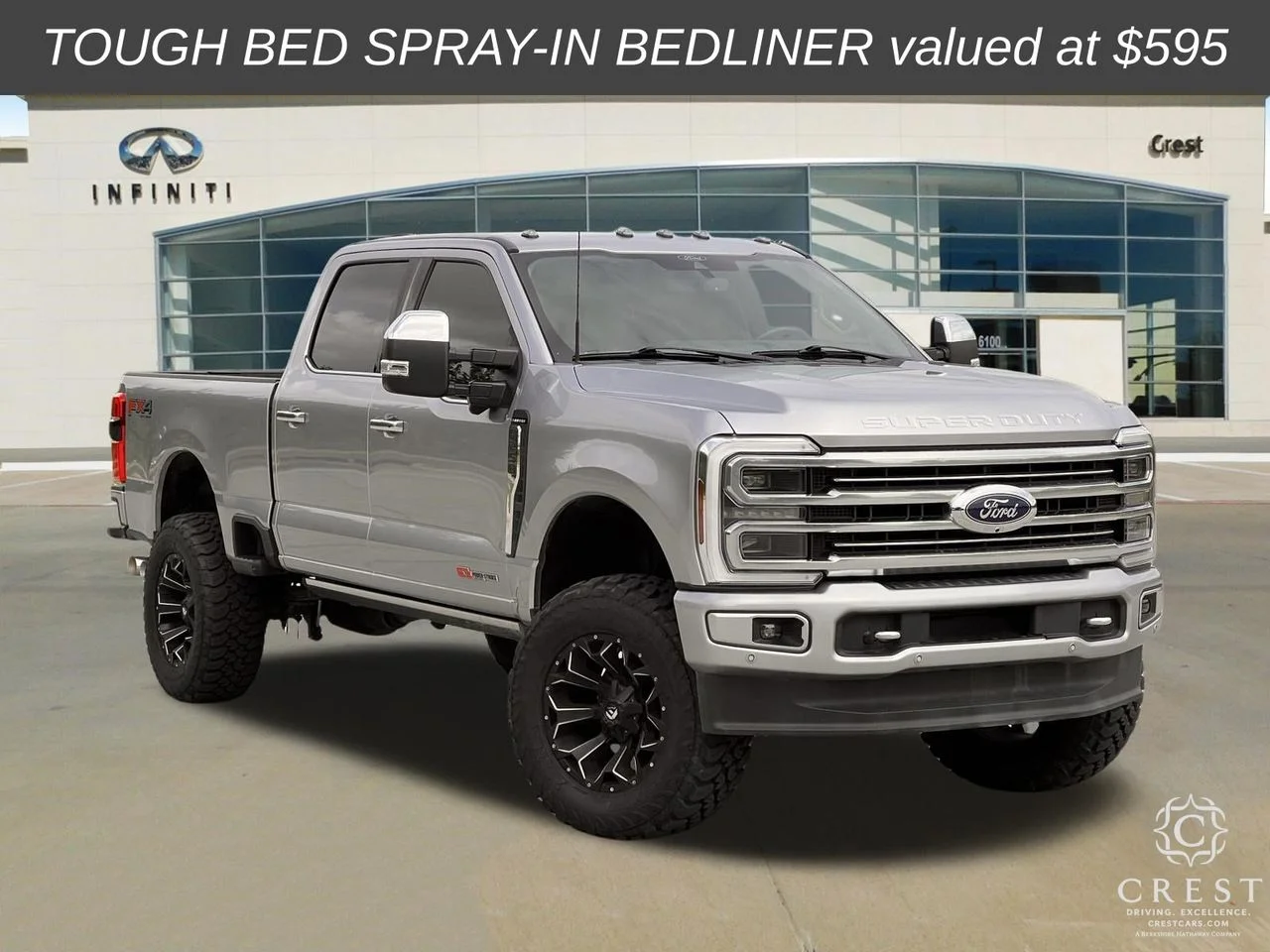 Used 2024 Iconic Silver Ford  image 1