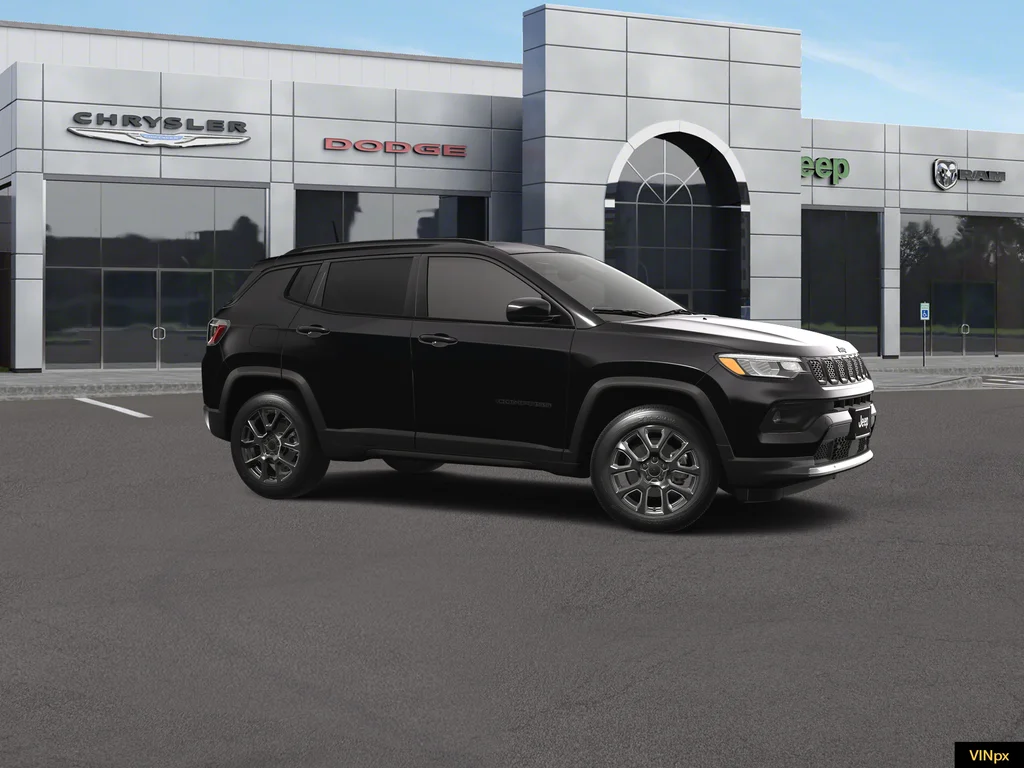 New 2026 Diamond Black Crystal Pearl-Coat Exterior Paint Jeep Latitude image 9