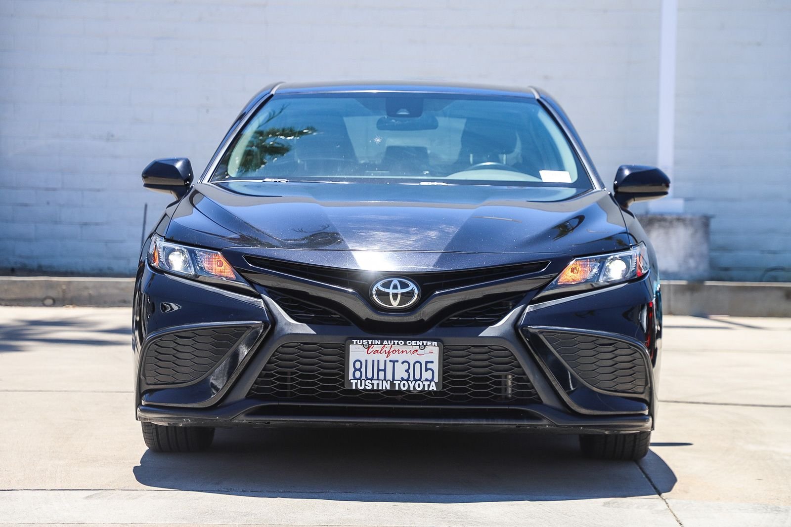 Certified Used 2021 Black Toyota SE image 2