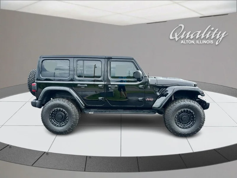 Used 2020 Black Clearcoat Jeep Rubicon image 3