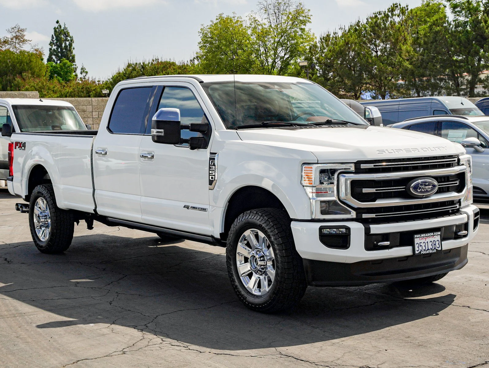Used 2021 White Ford  image 8
