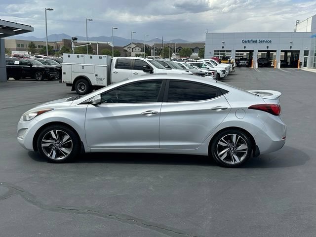 Used 2015 Hyundai Elantra Limited with VIN KMHDH4AE4FU234313 for sale in South Jordan, UT